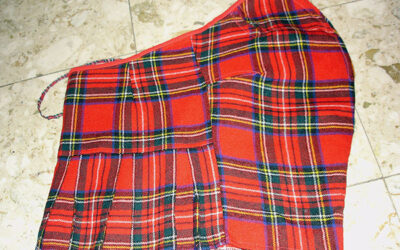 Custom tailored skirt
