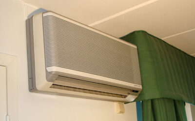 Air-to-air heat pump maintains even temperature