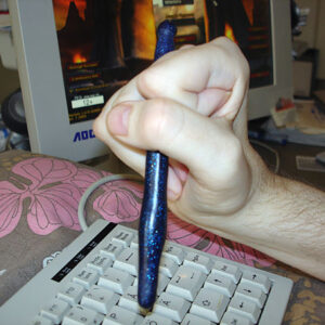 Writing stick for keyboarding