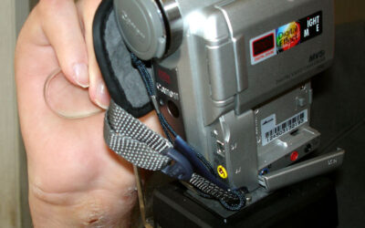 Custom handle for video camera