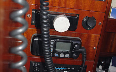 Radio on sailboat