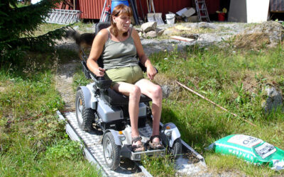 Ramp for Permobil electric wheelchair