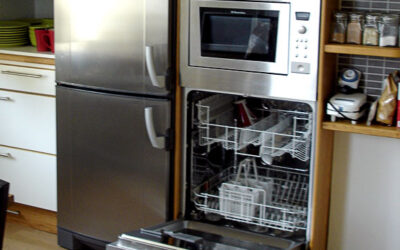 Dishwasher in accessible kitchen
