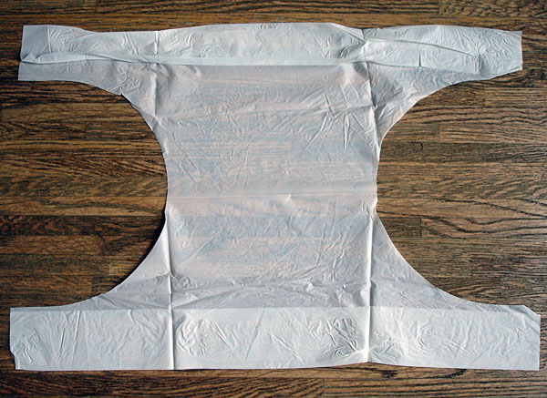 Plastic diaper cover
