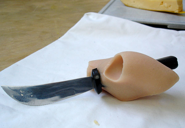 Modified knife 