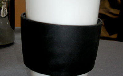 China mug with thermal insulation