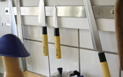Sharp Japanese chef’s knives