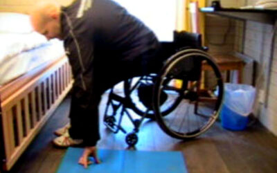 Transfer from wheelchair to floor