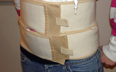 Back support belts for assistants