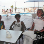 Traveling with electric wheelchair and ventilator