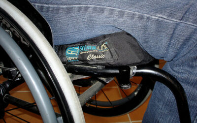 Wheelchair cushion StimuLITE