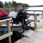 Accessible boat dock