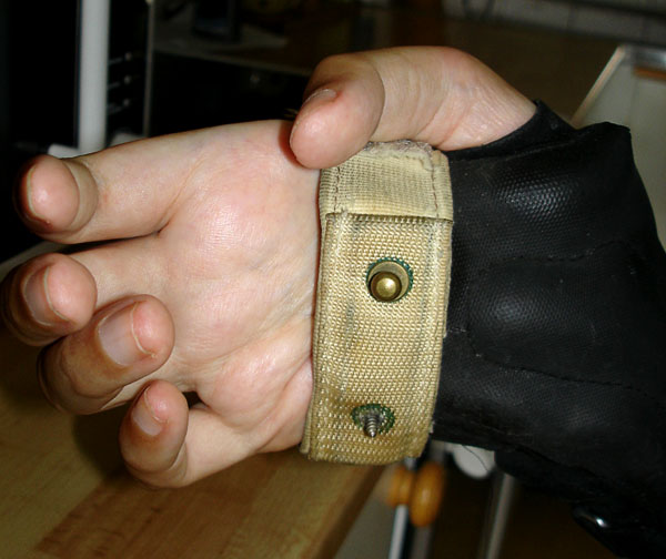 Universal strap adapted with two screws