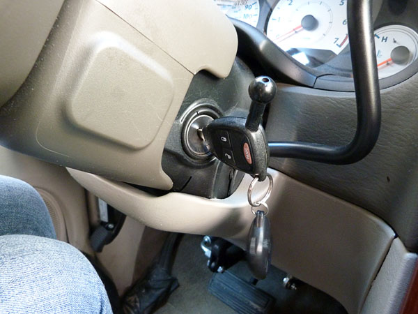 Modified car key