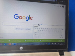 Google Chromes eget tangentbord